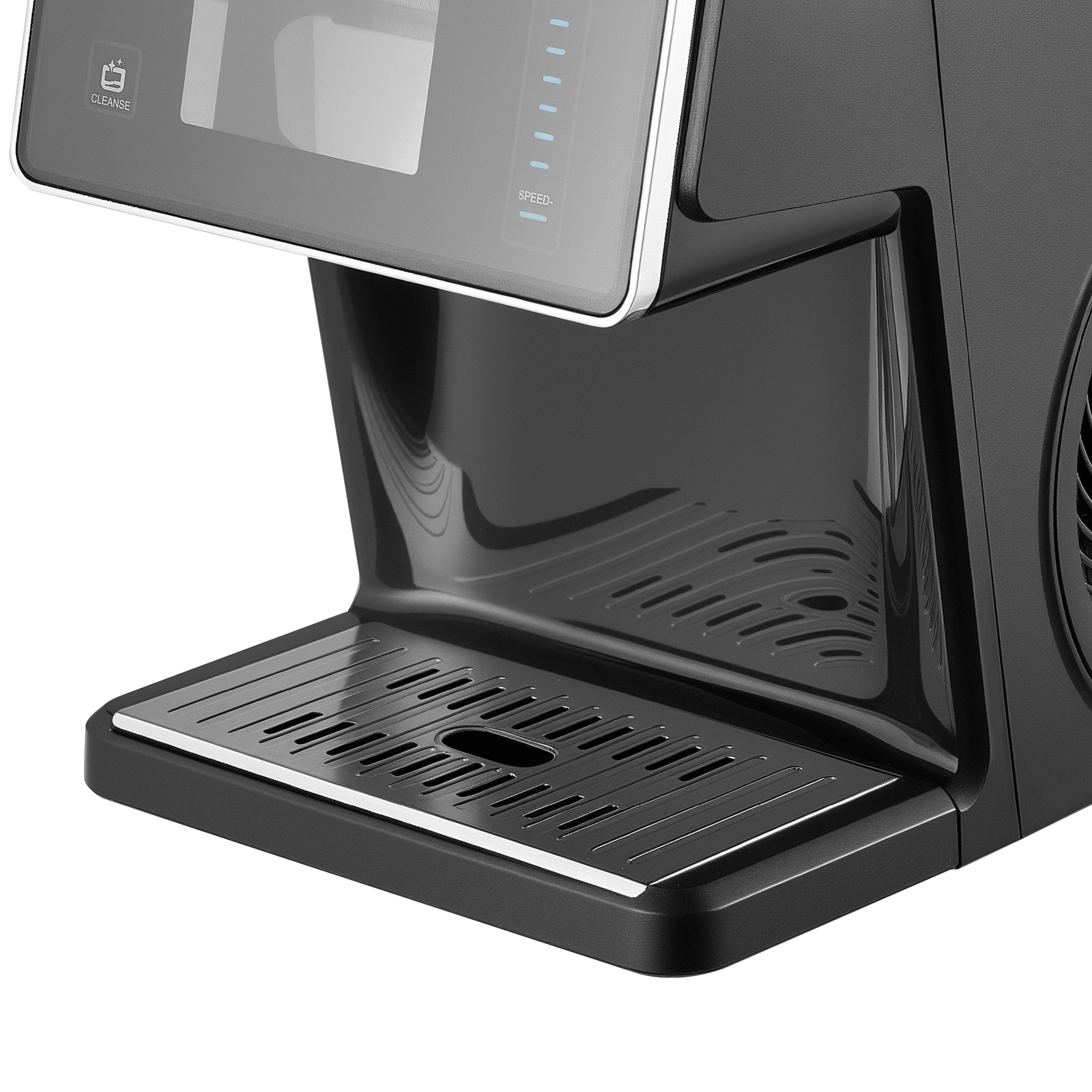 Snowflake Ice Maker Machine With Stainless Steel Blade_voghion.com